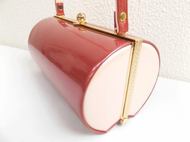 草履バッグセット エナメル 横丸型 ピンク（薄ピンク） Ｍ Ｌ 日本製 振袖 成人式 卒業式 袴 着物 訪問着 結婚式 無地 振袖用 はかま_1