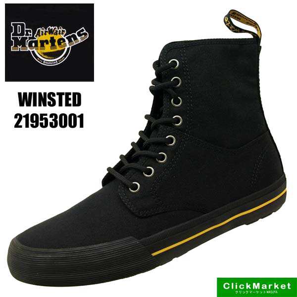 送料無料 ドクターマーチン Dr Martens Winsted 21953001 黒 ウィン