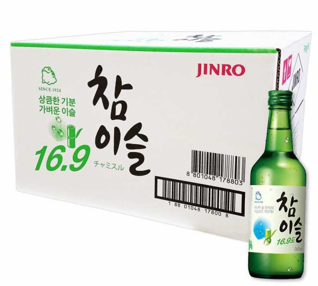 リニューアル 箱買い チャミスル Fresh 16 9度 360ml ｘ本 韓国焼酎の定番 チャミスル 韓国焼酎 眞露 Jinro お酒 の通販はau Pay マーケット 韓国食品市場