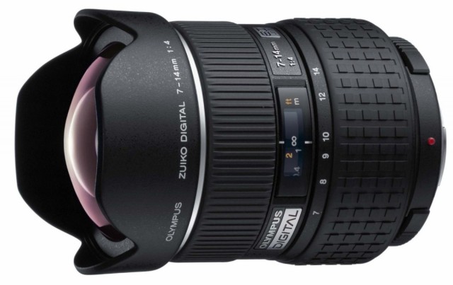 【中古　保証付 送料無料】OLYMPUS ZUIKO DIGITAL ED 7-14mm F4.0