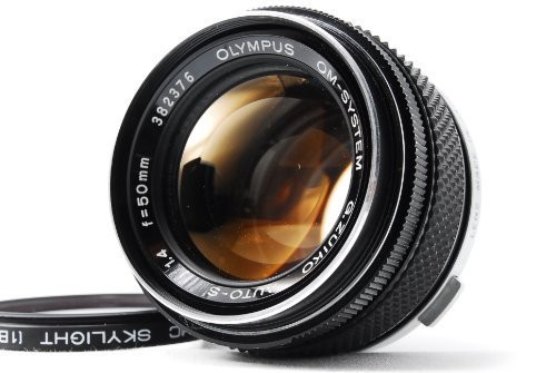 【中古　保証付 送料無料】OLYMPUS ZUIKO AUTO-S 50mm F1.4 レンズセット / 一眼レフカメラ / フイルムカメラ 単焦点/OLYMPUS レンズ