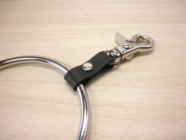 キーホルダー リング 大きめ 輪っか 送料無料 本革 レザー シルバー 黒 茶 キーチェーン バイカー アメカジ 69祭 K 1943 2の通販はau Pay マーケット Eight Channel