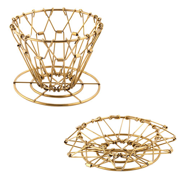 キッカーランド ブラス コラプシブル コーヒードリッパー 折りたたみ式 携帯用 Kikkerland 折り畳み式ドリッパー アウトドア用品の通販はau Pay マーケット オリジ