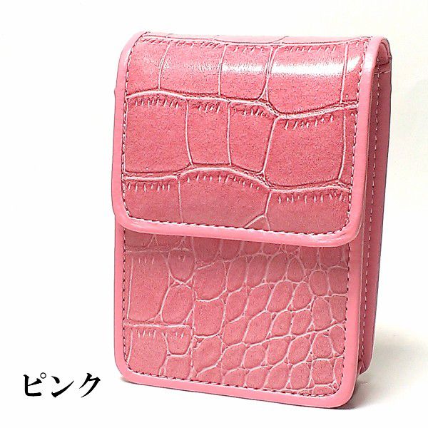 タバコケース クロコ型押し シガレットケース ロングok ライタースペース有り 可愛い シガレットポーチ おしゃれ メンズ レディースの通販はau Pay マーケット Zippo ライター タバコケース 喫煙具のハヤミ Au Pay マーケット店