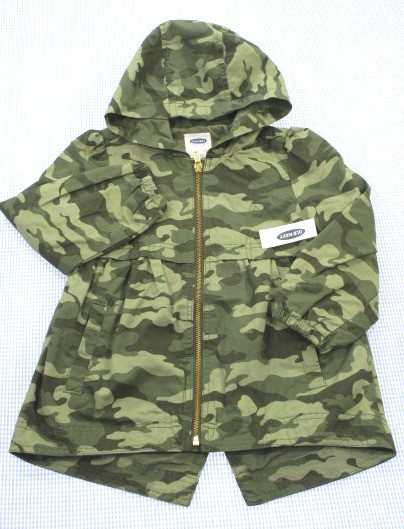 オールドネイビー OLD NAVY ブルゾン 迷彩 110cm 新品 アウター 女の子