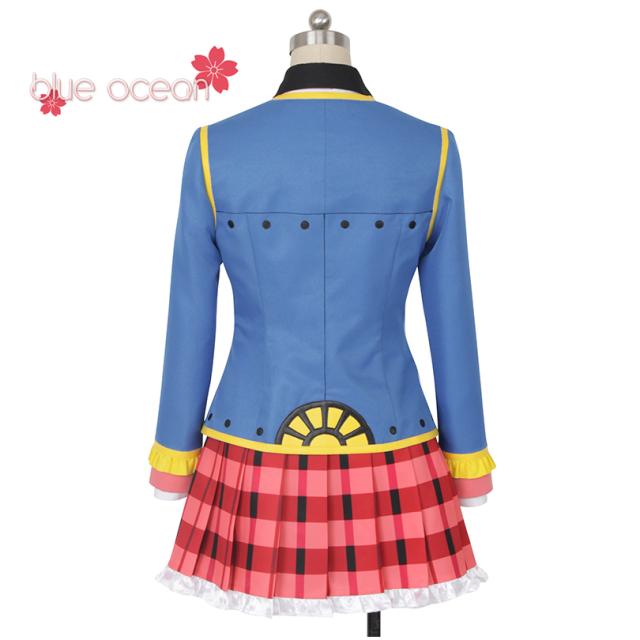 Love Live Sunshine ラブライブ サンシャイン 高海千歌 たかみ ちか HAPPY PARTY TRAIN 風 コスプレ衣装 cosplay cos_1