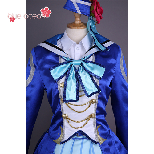 黒澤ダイヤ Lovelive! ラブライブ！ サンシャイン!! Sunshine! アクア aqours OP2 風 コスプレ衣装 cosplay 仮装_6