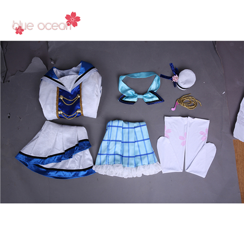 桜内 梨子 Lovelive! ラブライブ！ サンシャイン!! Sunshine! アクア aqours OP2 風 コスプレ衣装 cosplay 仮装_8