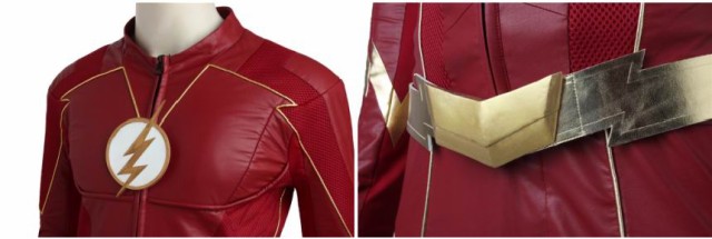 フラッシュ シーズン4 THE FLASH バリー アレン コスプレ衣装 フラッシュ シーズン4 THE FLASH バリー アレン コスプレ衣装
