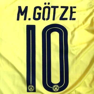 子供用 K017 18 ドルトムント M.GOTZE*10 マリオゲッツェ 黄黒太