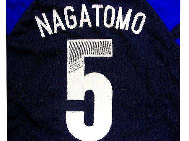 子供用 K042 12 日本代表 NAGATOMO*5 長友 佑都 青赤線 ゲーム