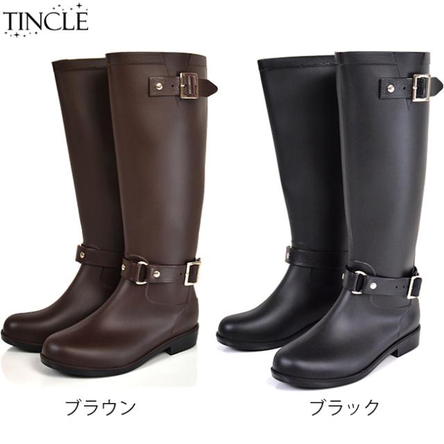 レディース レインブーツ ロング丈 バックファスナー エンジニア ラバー素材 ロングブーツ 長靴 防水 梅雨 Kt186の通販はau Pay マーケット Tincle ティンクル 営業日午前9時までの注文を当日発送