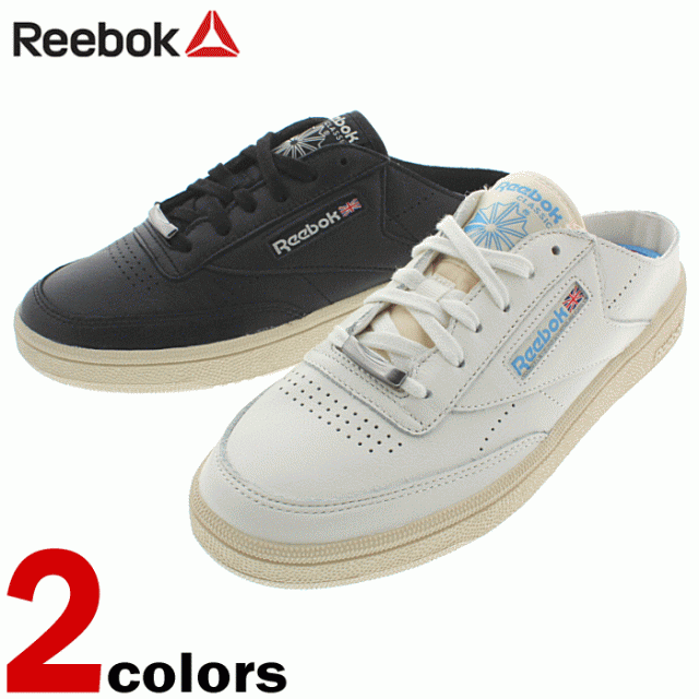 リーボック Reebok サンダル クラブシー 85 ミュール Club C 85 Mule チョーク ペーパーホワイト Cn3278 ブラック ペーパーホワイト Cn3の通販はau Pay マーケット すにーかー倉庫