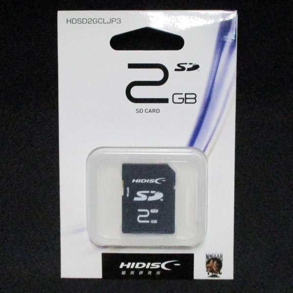 SDカード 2GB 2ギガ ハイディスク HIDISC/送料無料メール便の通販はau PAY マーケット - cosmic phase