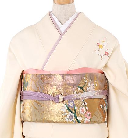 往復送料無料 全部揃って安心 大学 高校 小学生  3泊4日 卒業式 入学式 訪問着 レンタル  A 訪問着 No.011-0821-M