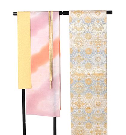 往復送料無料 全部揃って安心 大学 高校 小学生  3泊4日 卒業式 入学式 訪問着 レンタル  A 訪問着 No.011-0950-M