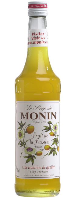 1ケース単位  北海道 沖縄 離島除く ヤマト運輸  モナンパッションフルーツシロップ 700ml瓶6本