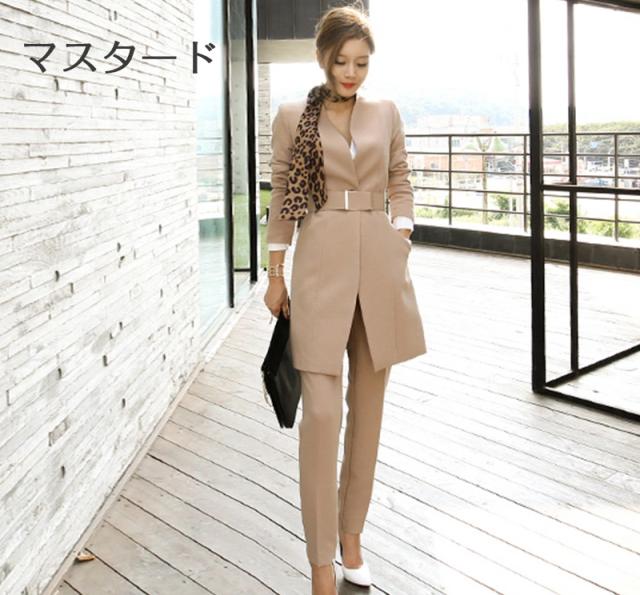 Juvia スーツ レディース フォーマル セットアップ 秋ファッション ベルト付き 通勤 入園式 卒業式 卒園式 披露宴 結婚式の通販はau Pay マーケット ライサ