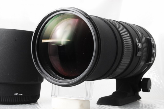 【中古　保証付 送料無料】SIGMA APO 150-500mm F5-6.3 DG OS HSM キヤノン用