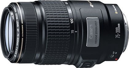 Canon EF 75-300mm F4-5.6 IS USM【中古 送料無料】