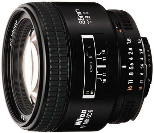 【中古　保証付 送料無料】Nikon Ai AF Nikkor 85mm F1.8D