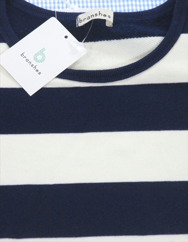 ブランシェス Branshes ワンピース 長袖 140cm 新品 紺 白 オールインワン 女の子 キッズ ジュニア 子供服 通販 買い取り の通販はau Pay マーケット リサイクル子供服ねこのて