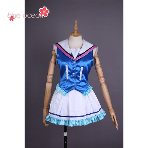 黒澤ルビィ Lovelive! ラブライブ！ サンシャイン!! Sunshine! アクア aqours OP2 風 コスプレ衣装 cosplay 仮装_3