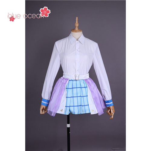 国木田花丸 Lovelive! ラブライブ！ サンシャイン!! Sunshine! アクア aqours OP2 風 コスプレ衣装 cosplay 仮装_3