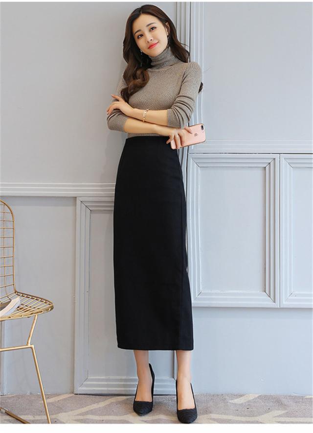 セクシースカート大きいサイズマキシスカートペンシルスカートタイトスカートロング丈 マキシスカート スリットボトムス M Xxlの通販はau Pay マーケット Champs Elysees