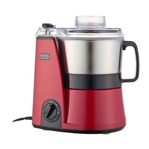 山本電気 マルチフードプロセッサー MB-MM56RD レッド 道場六三郎監修 コンパクト 静か みじん切り 時短 日本製 1台8役 山本電気 マルチフードプロセッサー MB-MM56RD レッド 道場六三郎監修