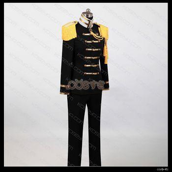 Axis Powers ヘタリア 日本 黒軍服 3巻欧州車事情 コスプレ衣装 コスプレ衣装 COS 高品質 新品 Cosplay アニメ コスチューム_1