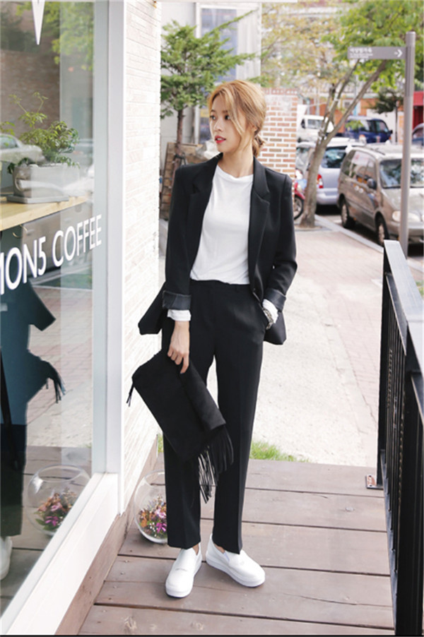 パンツスーツ レディーススーツセット リクルートスーツ 卒業式 スーツセット ｏｌ制服事務服 就活スーツ 大きいサイズ フォーマルの通販はau Pay マーケット コラボ足立