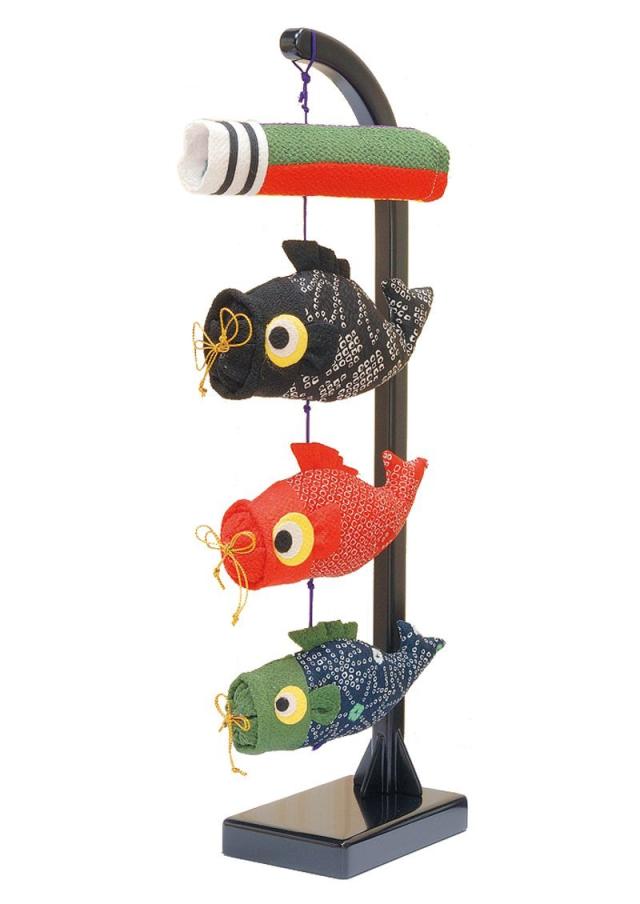 つるし飾り 悠真 4号 スタンド付 MT5275 高さ41ｃｍ スタンド付 五月人形 お祝い品 の通販は