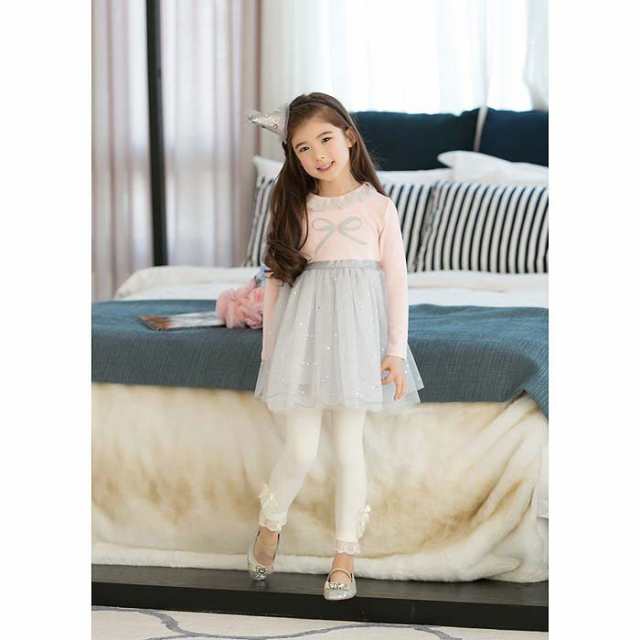 レギンス レース パール 女の子 タイツ スパッツ リボン 靴下 子供服 安い90 100 110 1 130 Leg Nの通販はau Pay マーケット 子供ドレスのhumming K