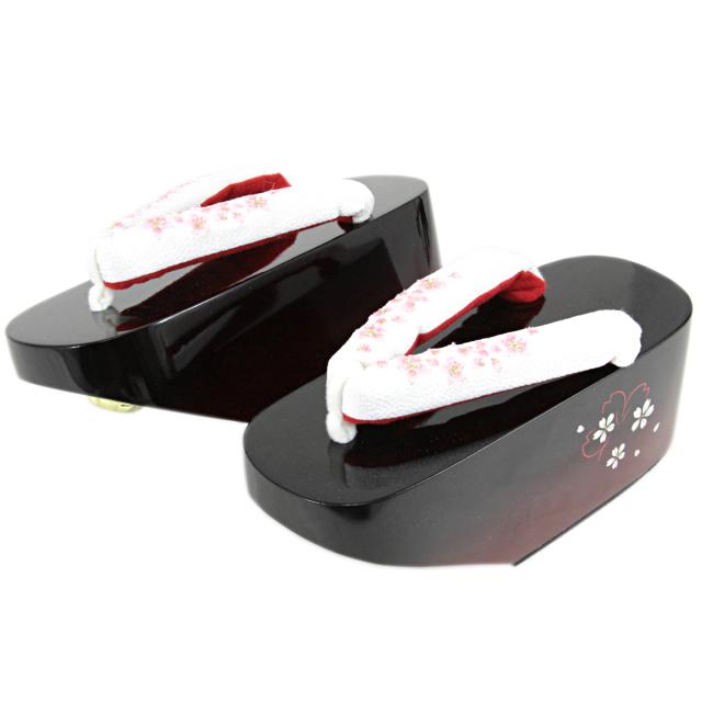 こっぽり下駄 桜 ぼかし 白 フリー サイズの通販はau Pay マーケット あおい 正直問屋