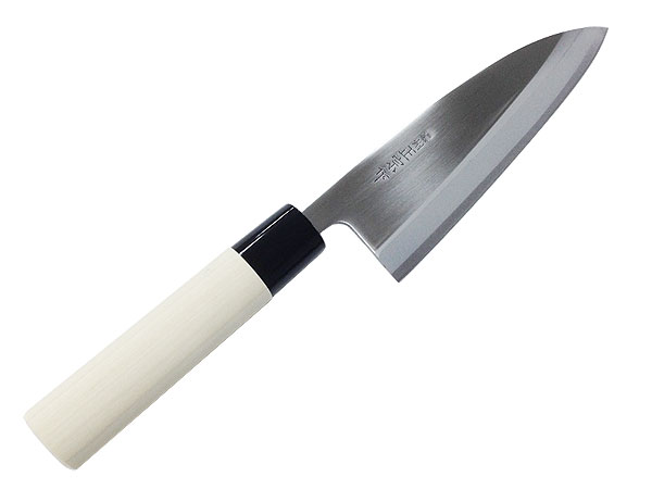和包丁 関の包丁 濃州正宗作 ５種フルセット 白木（菜切/三徳/刺身/出刃/ペティーナイフ）_4