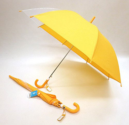 学童ジャンプ傘 透明窓付き安全 55cm #532MAｘ２０本セット/卸/ 代金引換便不可品_2