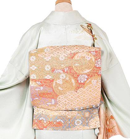 往復送料無料 全部揃って安心 大学 高校 小学生  3泊4日 卒業式 入学式 訪問着 レンタル  A 訪問着 No.011-1062-M