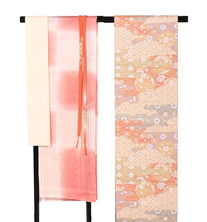 往復送料無料 全部揃って安心 大学 高校 小学生  3泊4日 卒業式 入学式 訪問着 レンタル  A 訪問着 No.011-1062-M