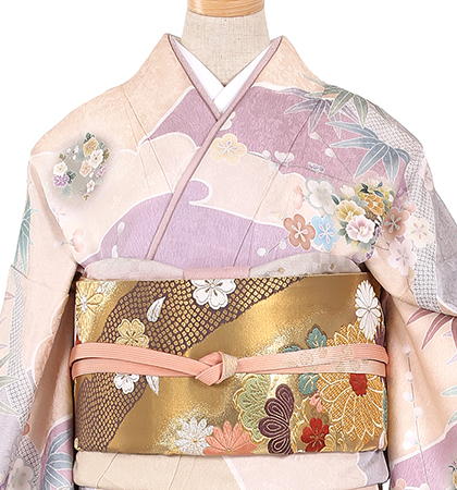 往復送料無料 全部揃って安心 大学 高校 小学生  3泊4日 卒業式 入学式 訪問着 レンタル  C 訪問着 No.011-1184-S