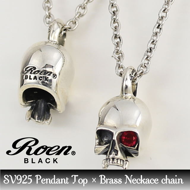 シルバー925 スカルネックレス ネックレス