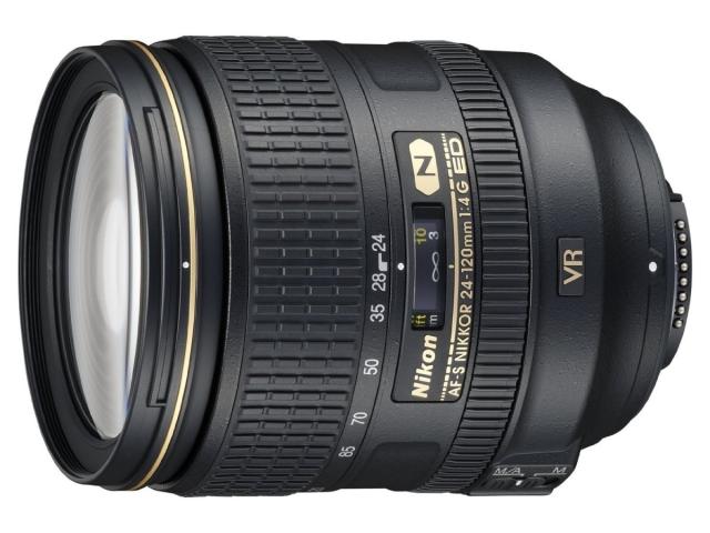 【中古　保証付 送料無料】Nikon 標準ズームレンズ AF-S NIKKOR 24-120mm f/4G ED VRの通販は