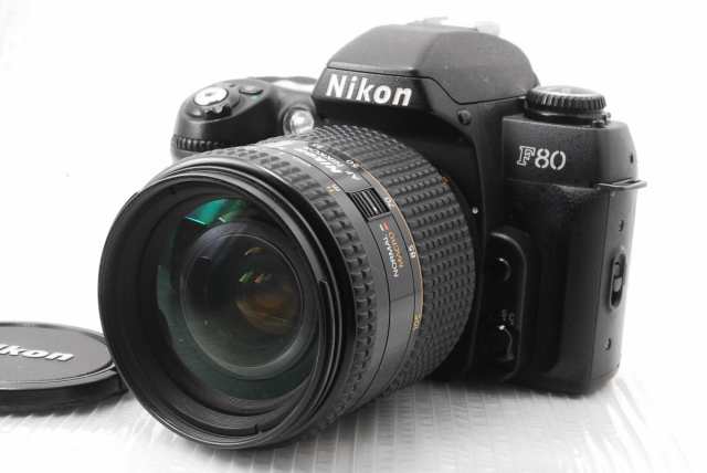 【中古　保証付 送料無料】Nikon F80D＋Nikon Ai AF Zoom Nikkor 28〜105mm F3.5〜4.5D　フィルムカメラ/ 一眼レフカメラ/初心者