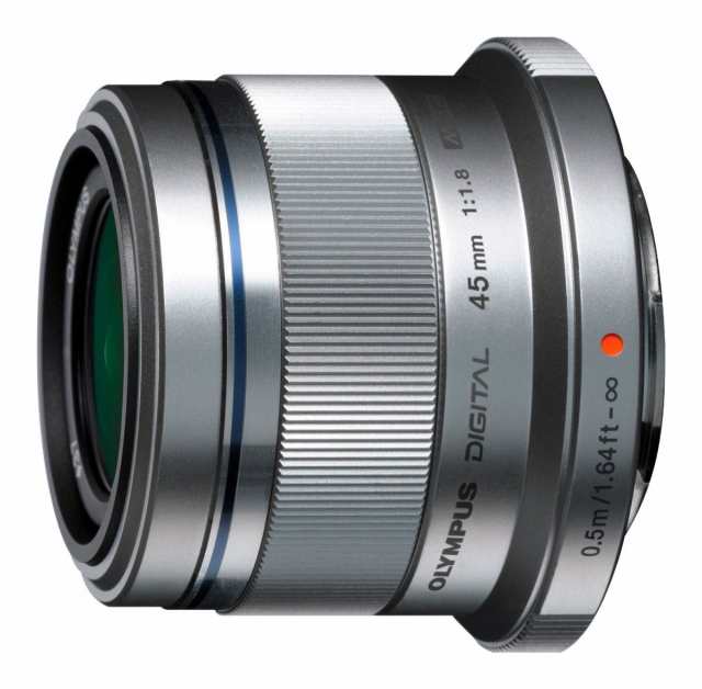 【中古　保証付 送料無料】OLYMPUS 単焦点レンズ M.ZUIKO DIGITAL 45mm F1.8