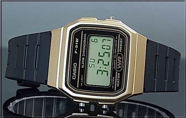 CASIO【カシオ/スタンダード】アラームクロノグラフ メンズ腕時計 軽量