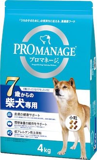 【マースジャパン】プロマネージ　７歳から柴犬専用　４ｋｇｘ３個（ケース販売）