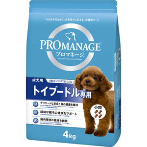 マースジャパン　プロマネージ　成犬用　トイプードル専用　４ｋｇｘ３個（ケース販売）　ＫＰＭ７２