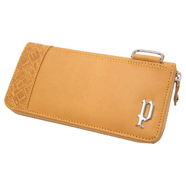 POLICE ポリス 長財布 ヌメ革 ラウンドファスナー 財布 CIRCUIT 国内