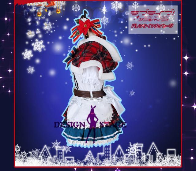 Lovelive Sunshine Aqours 水団 クリスマス 桜内梨子 風 コスプレ衣装 コスチューム ハロウィン オーダーメイド可lls007の通販はau Pay マーケット デザインステージ