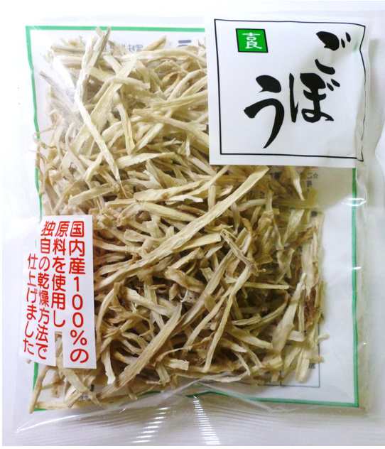 市場 乾燥野菜 吉良食品 ごぼう 35g